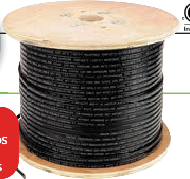 Câble chauffant autorégulant de 8 mm avec gaine en thermoplastique - 3REM