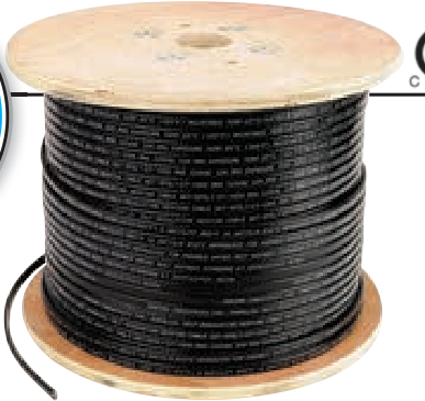 Câble de chauffage autorégulant TLC-TP de 12 mm avec gaine en thermoplastique - 10 W, 120 V