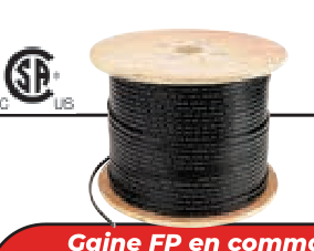 Câble chauffant autorégulant MLL de 15 mm - 10 W/pi 240V