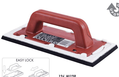 Grout float and squeegee