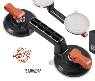Biventosa PLUS - biventouse pour carreaux lisses et structurés
